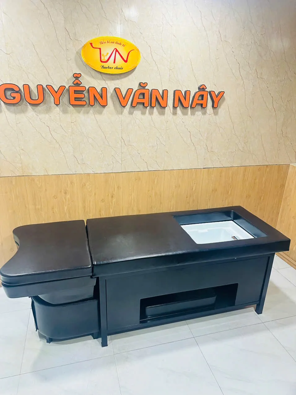 Giường Gội Đầu Nằm Dưỡng Sinh Cao Cấp