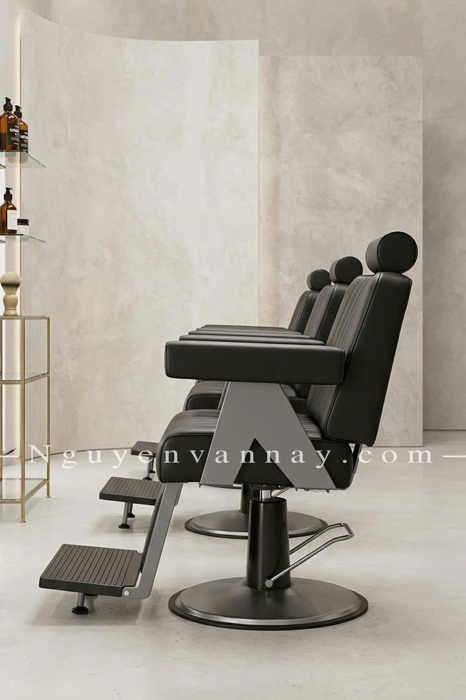 Ghế cắt tóc nam Barber Chair cao cấp phong cách hiện đại VN-HN012